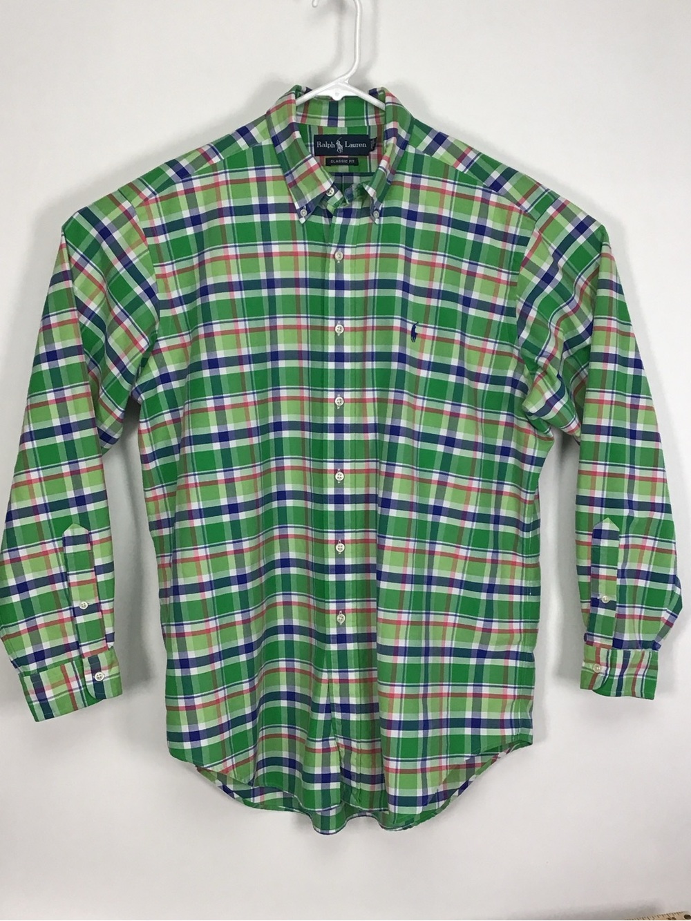 Ralph Lauren men’s long sleeve button down classic fit shirt large